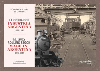 Tapa del libro Ferrocarril Industria Argentina